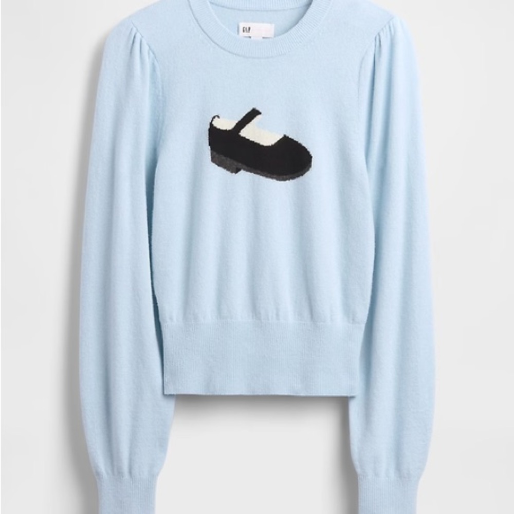 Gap × Sandy Liang CashSoft Crop Sweater